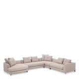 Sofa Eichholtz Moderno L w tkaninie Aveiro sand
