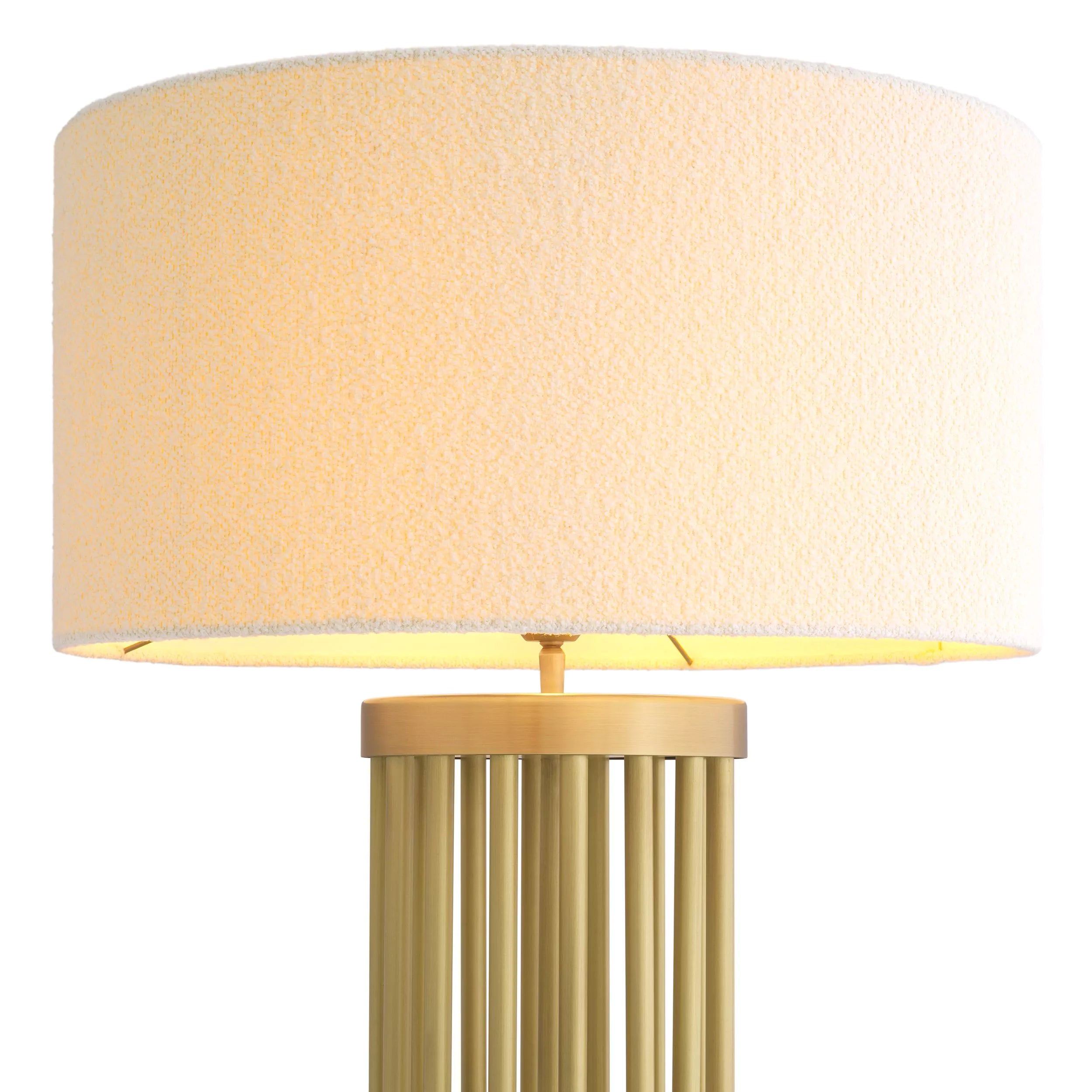 Antique brass finish | black marble base