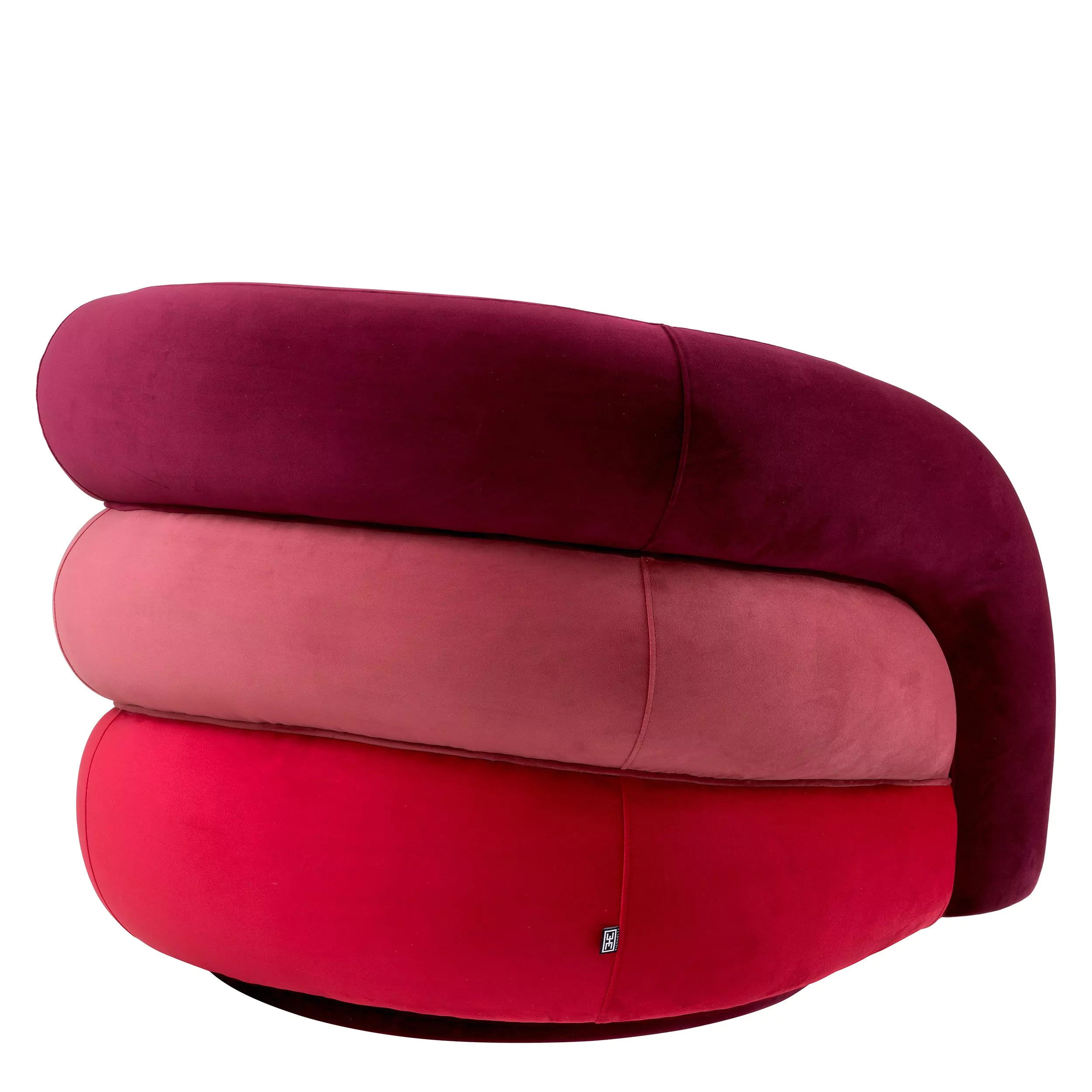 Savona bordeaux red velvet | Savona faded red velvet | Savona red velvet
