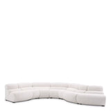 Sofa narożnikowa zewnętrzna Eichholtz Lindau w tkaninie Lyssa off-white