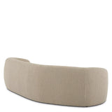 Sofa Eichholtz Blaine w tkaninie Bouclé sand