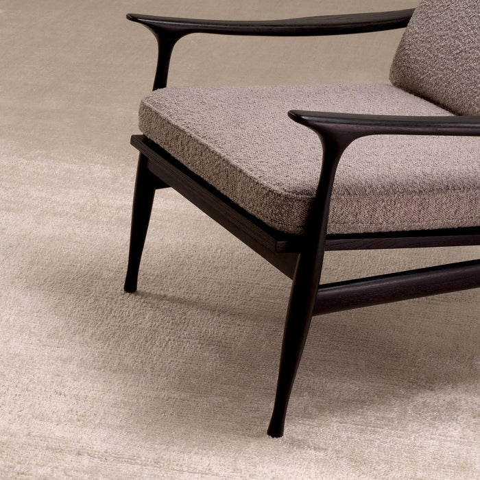 Alfombra Eichholtz Asuri en color topo