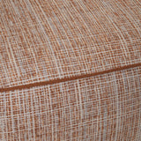 Sillón derecho Eichholtz San Marino en tela Crema, Tela naranja vintage