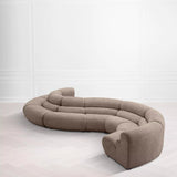 Sofa narożnikowa wewnętrzna Eichholtz Lindau w tkaninie Lyssa sand