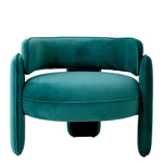 Savona turquoise velvet