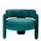 Savona turquoise velvet