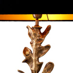 Vintage brass finish | black granite base