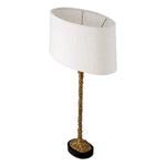 Vintage brass finish | black granite base