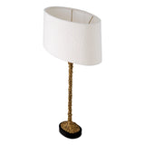 Vintage brass finish | black granite base