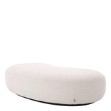 Puf crema bouclé Eichholtz Björn