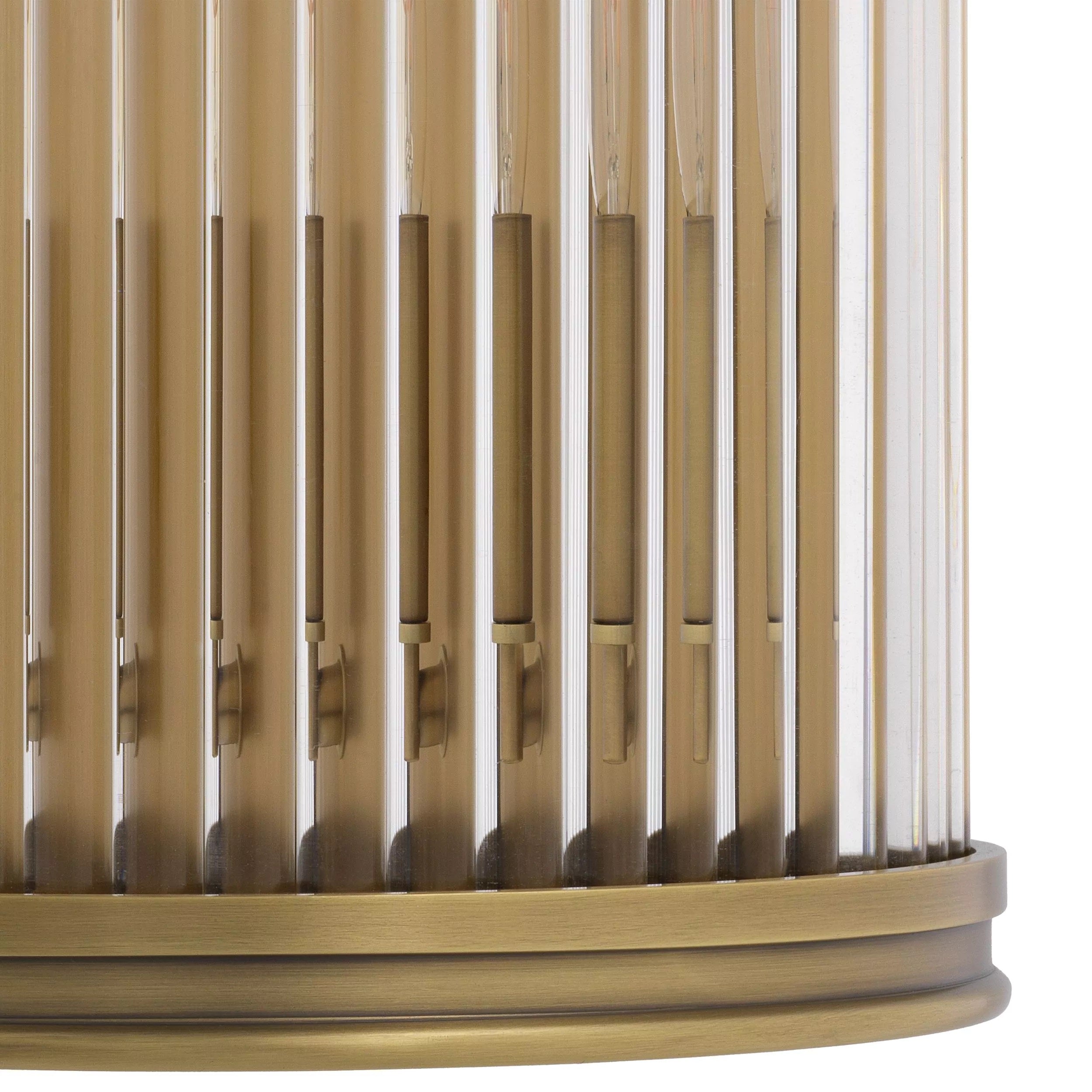 Antyczny mosiądz (23 x H. 31.5 x D. 11.5 cm)