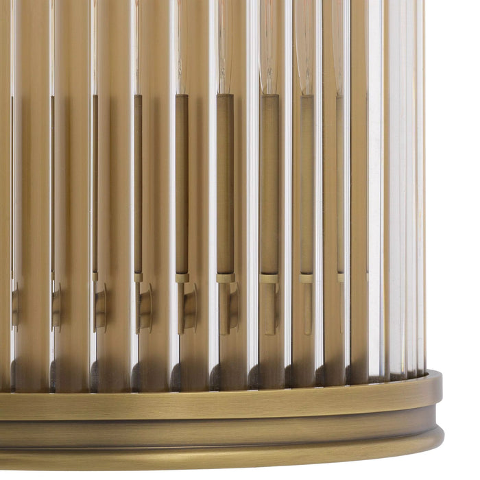 Antyczny mosiądz (23 x H. 31.5 x D. 11.5 cm)