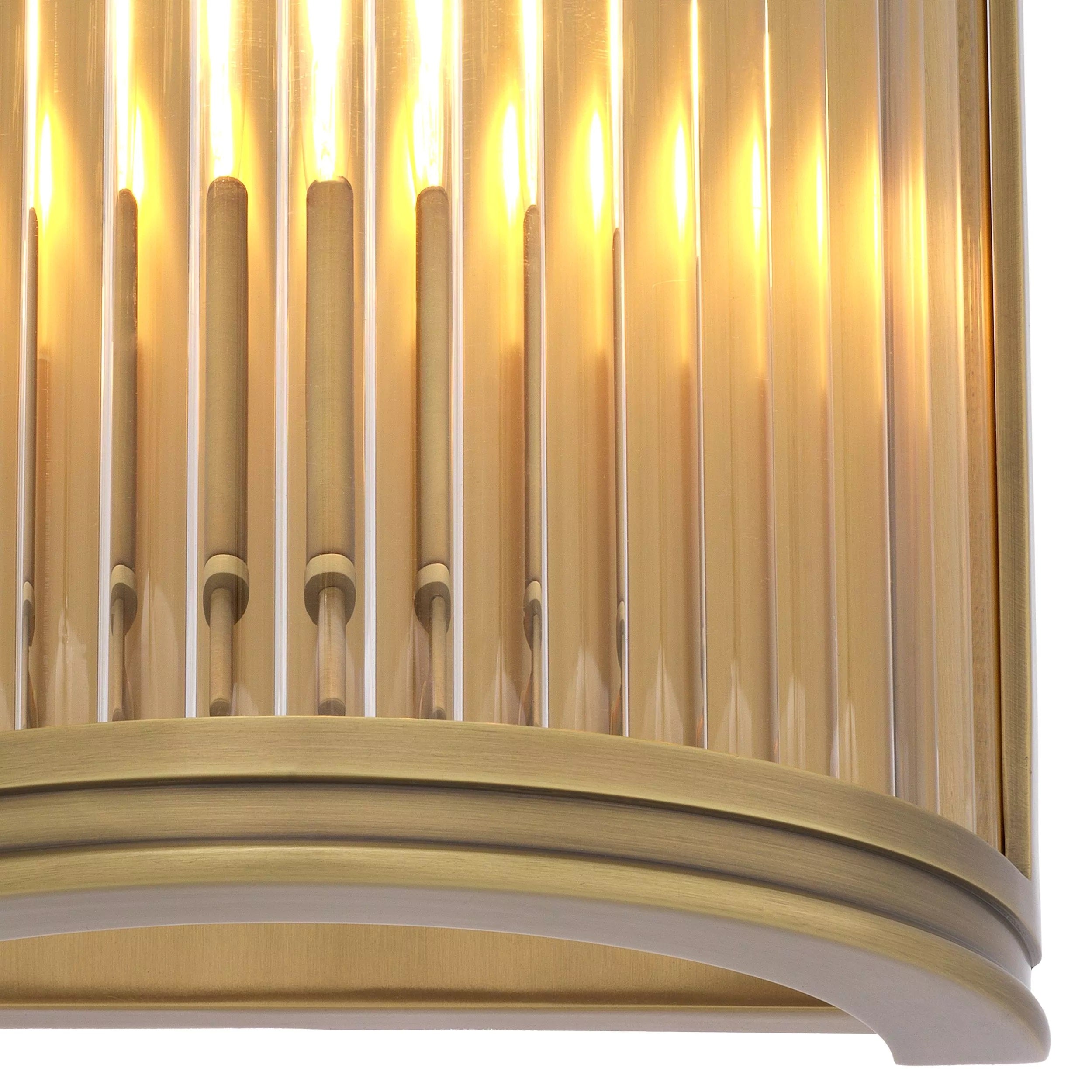 Antyczny mosiądz (23 x H. 31.5 x D. 11.5 cm)