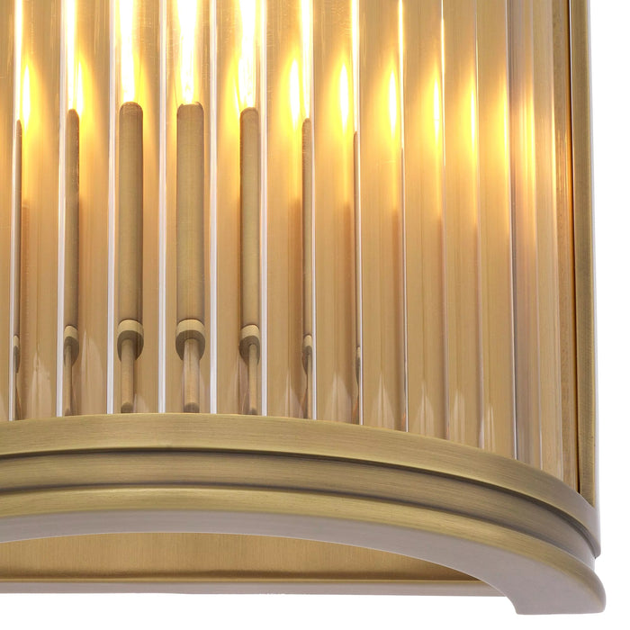 Antyczny mosiądz (23 x H. 31.5 x D. 11.5 cm)