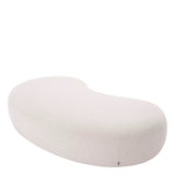 Puf crema bouclé Eichholtz Björn