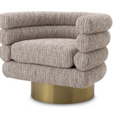 Fotel Obrotowy Eichholtz Maguire Mademoiselle Beige