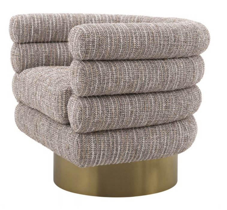 Fotel Obrotowy Eichholtz Maguire Mademoiselle Beige