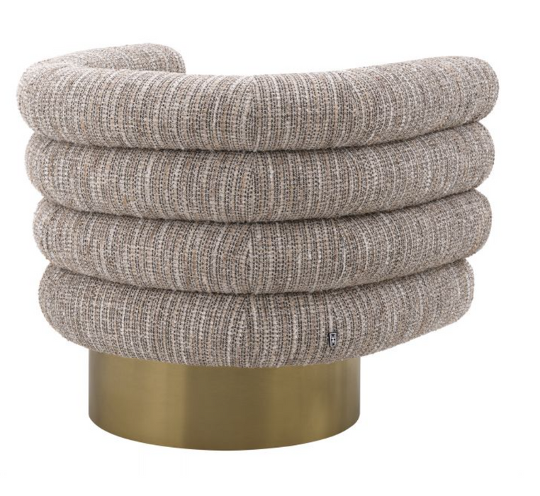 Fotel Obrotowy Eichholtz Maguire Mademoiselle Beige